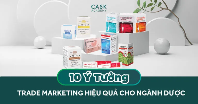 10 ý tưởng trade marketing cho ngành dược
