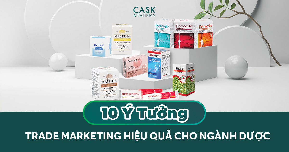 10 ý tưởng trade marketing cho ngành dược