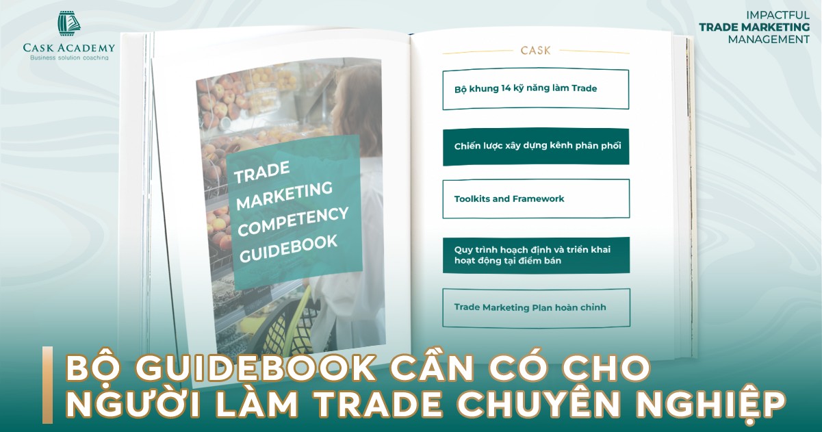 Guidebook Trade Marketing – Bộ Tài Liệu Cần Có Của Người Làm Trade Chuyên Nghiệp