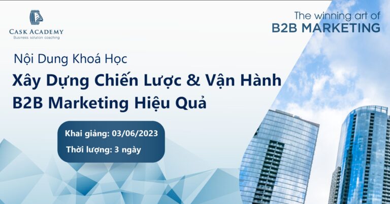 Hành trang chinh phục thành công B2B Marketing!