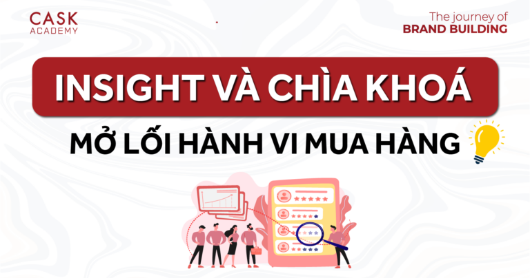 INSIGHT VÀ CHÌA KHOÁ MỞ LỐI HÀNH VI KHÁCH HÀNG