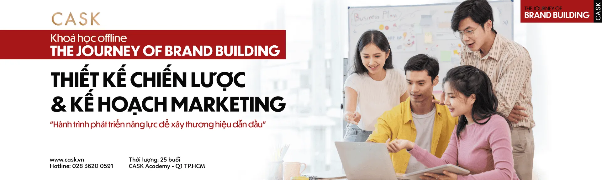 Khóa học "The Journey of Brand Building"