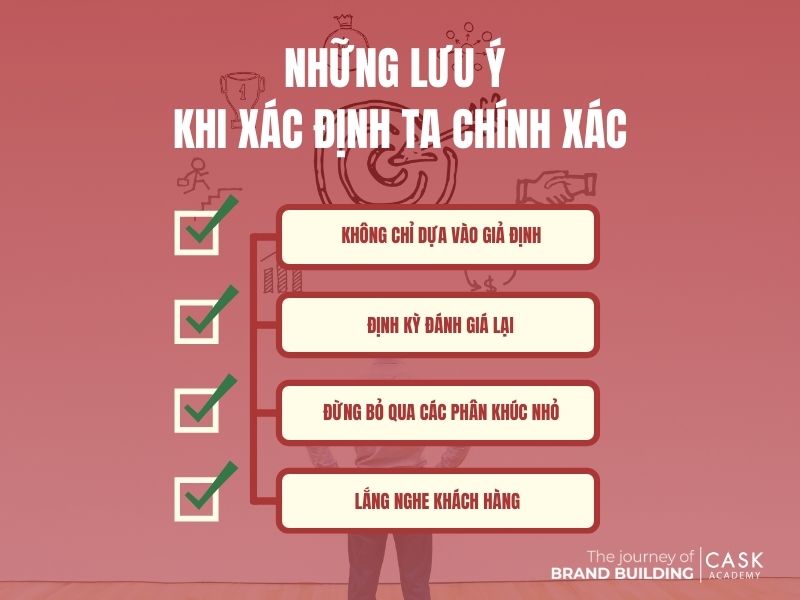 Những lưu ý khi xác định khán giả mục tiêu chính xác