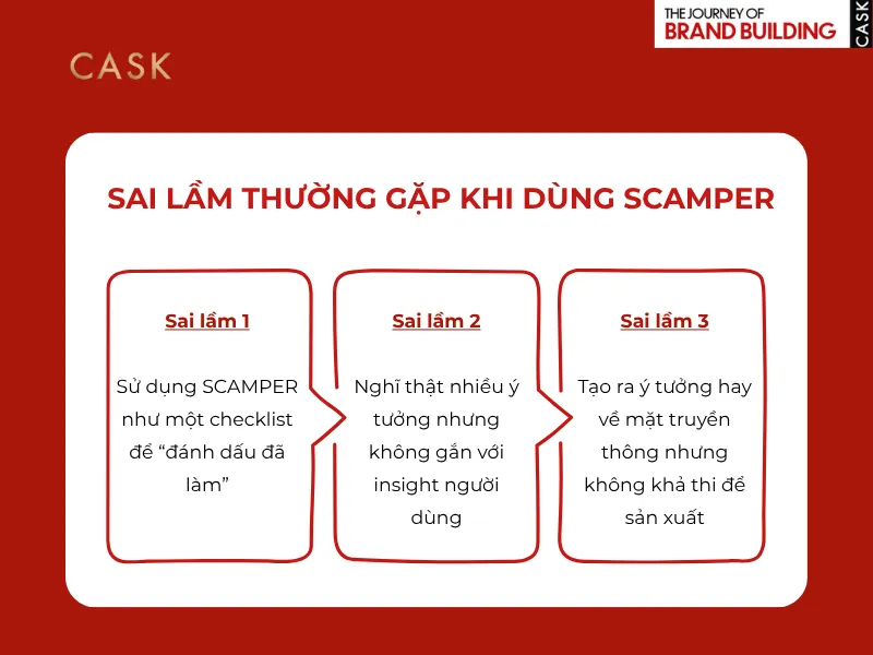 Ba sai lam khi dung scamper