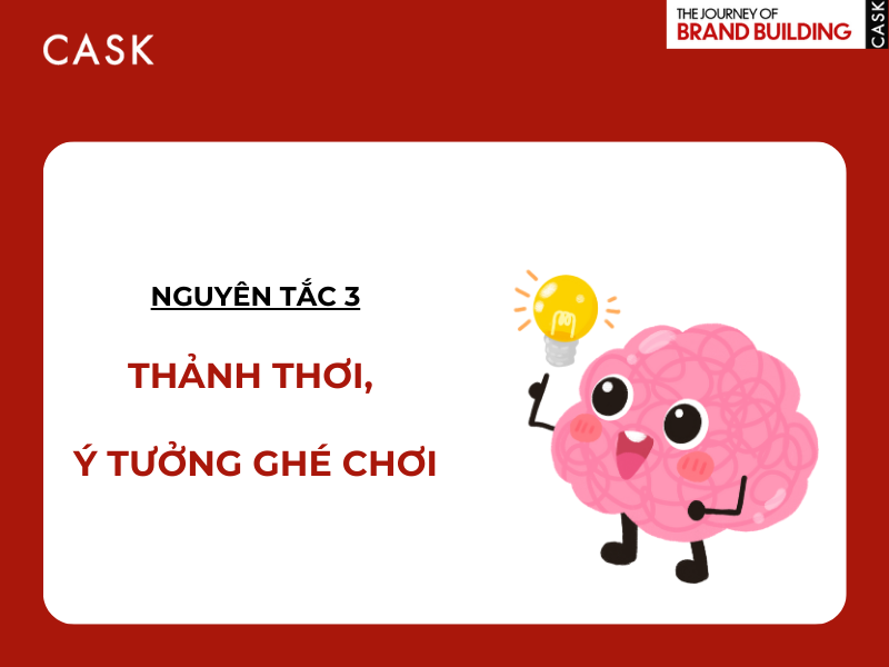 Nguyên tắc 3 hãy thảnh thơi