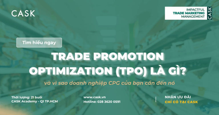 Trade Promotion Optimization (TPO) là gì – và vì sao doanh nghiệp CPG của bạn cần đến TPO