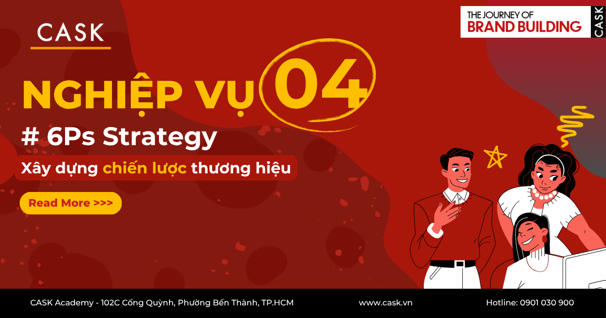 Nghiệp vụ 4 – Xây dựng chiến lược thương hiệu (6Ps Strategy)