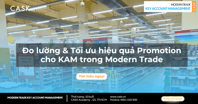 Đo lường & Tối ưu hiệu quả Promotion cho KAM trong Modern Trade