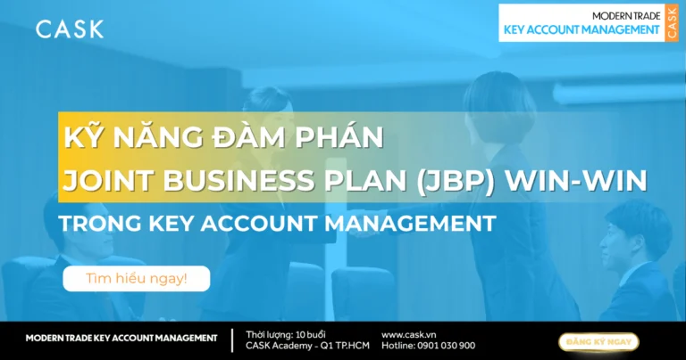 Kỹ năng đàm phán Joint Business Plan (JBP) Win-Win: Xây dựng quan hệ đối tác bền vững