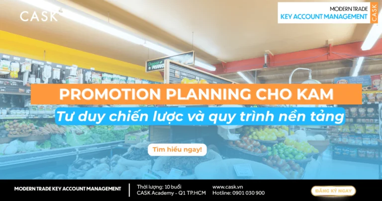 Promotion Planning cho KAM: Tư duy chiến lược và quy trình nền tảng