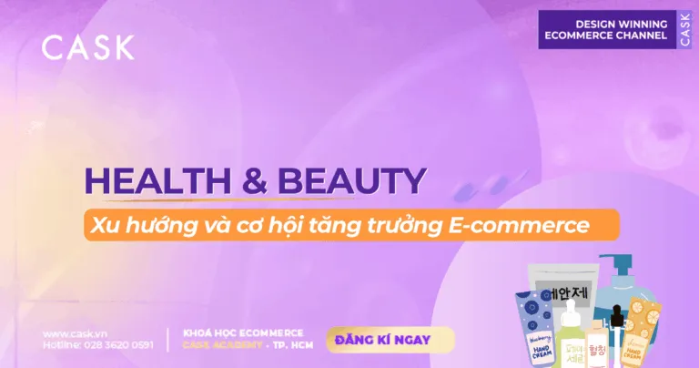 Health & Beauty 2026: Ngành làm đẹp dẫn đầu Tthương mại điện tử Việt Nam