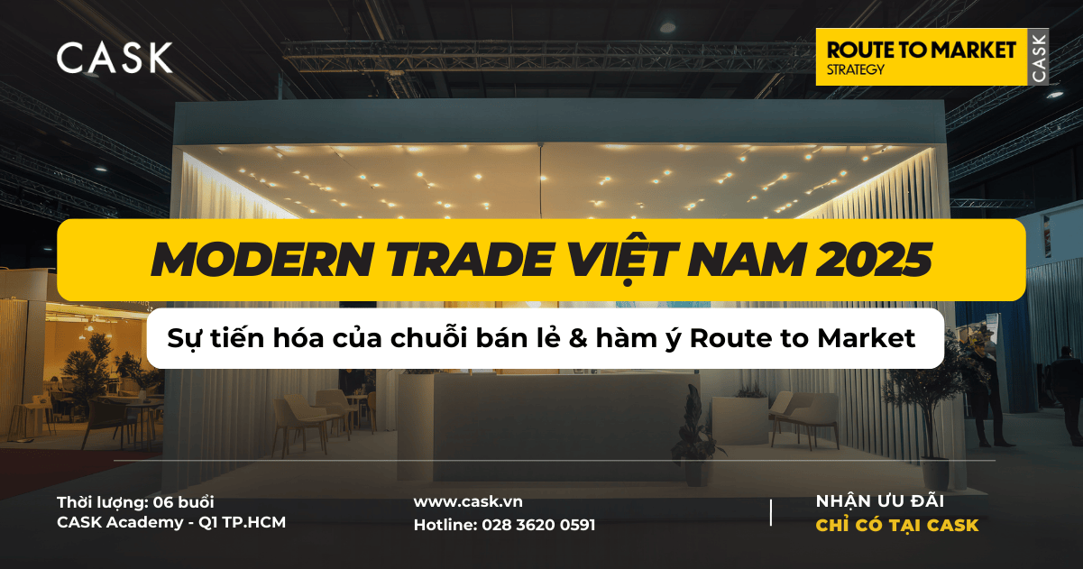Modern Trade Việt Nam 2025: Sự tiến hóa của chuỗi bán lẻ & hàm ý Route to Market