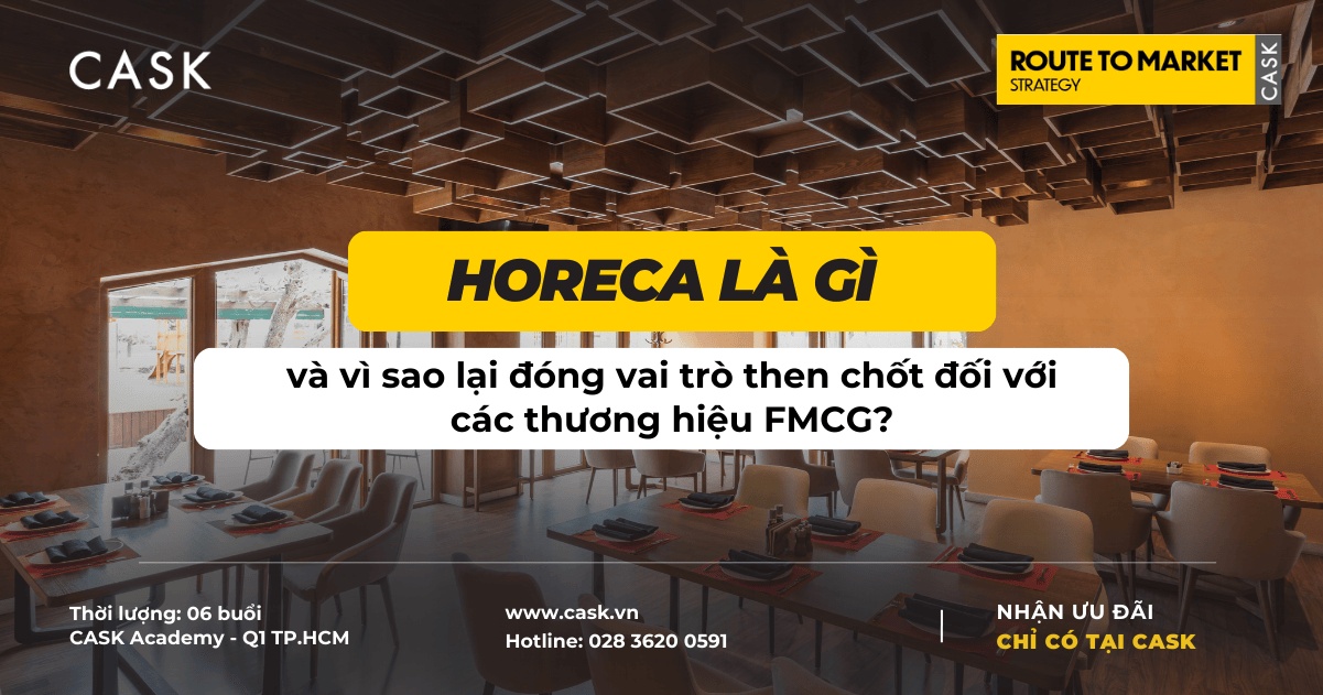 HoReCa là gì và vì sao lại đóng vai trò then chốt đối với các thương hiệu FMCG?