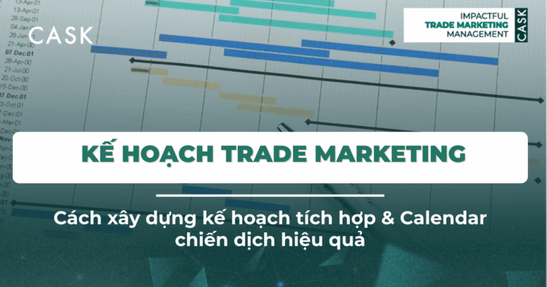 Kế hoạch Trade Marketing: Cách xây dựng kế hoạch tích hợp & Calendar chiến dịch hiệu quả