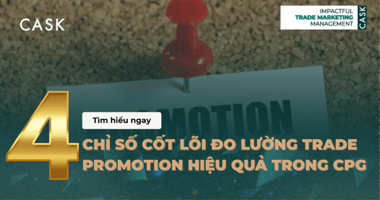4 Chỉ Số Cốt Lõi Đo Lường Trade Promotion Hiệu Quả Trong Ngành CPG