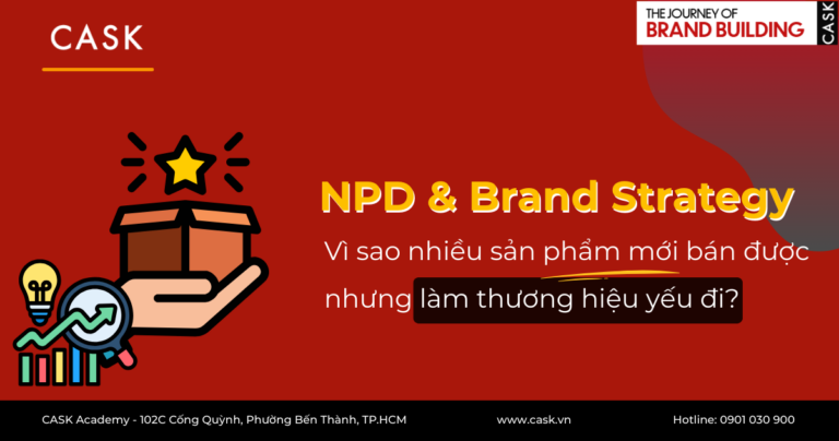 NPD & Brand Strategy: Vì sao nhiều sản phẩm mới bán được nhưng làm thương hiệu yếu đi?