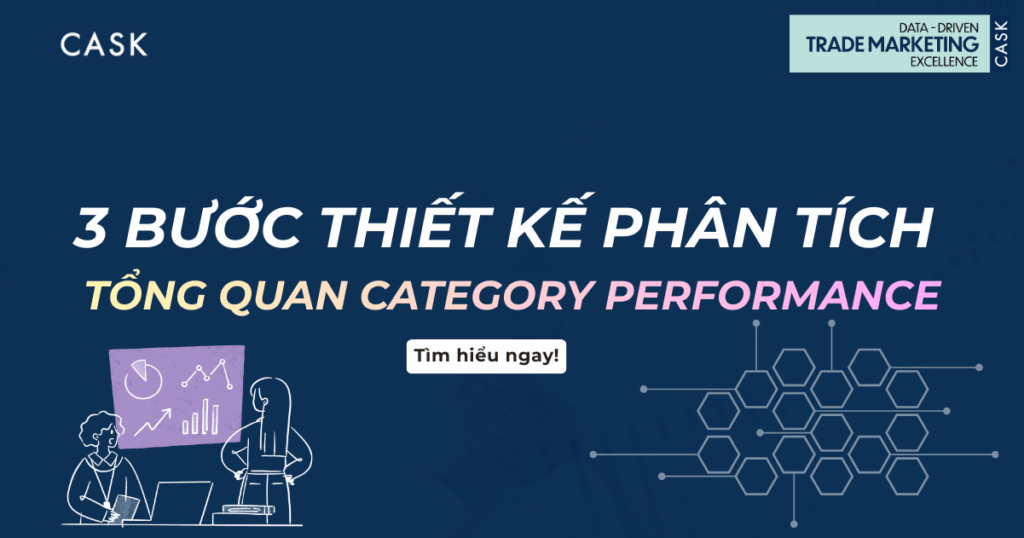 3 bước thiết kế phân tích tổng quan Category Performance - CASK Vietnam
