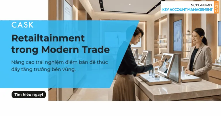 Retailtainment trong Modern Trade và trải nghiệm mua sắm tại điểm bán