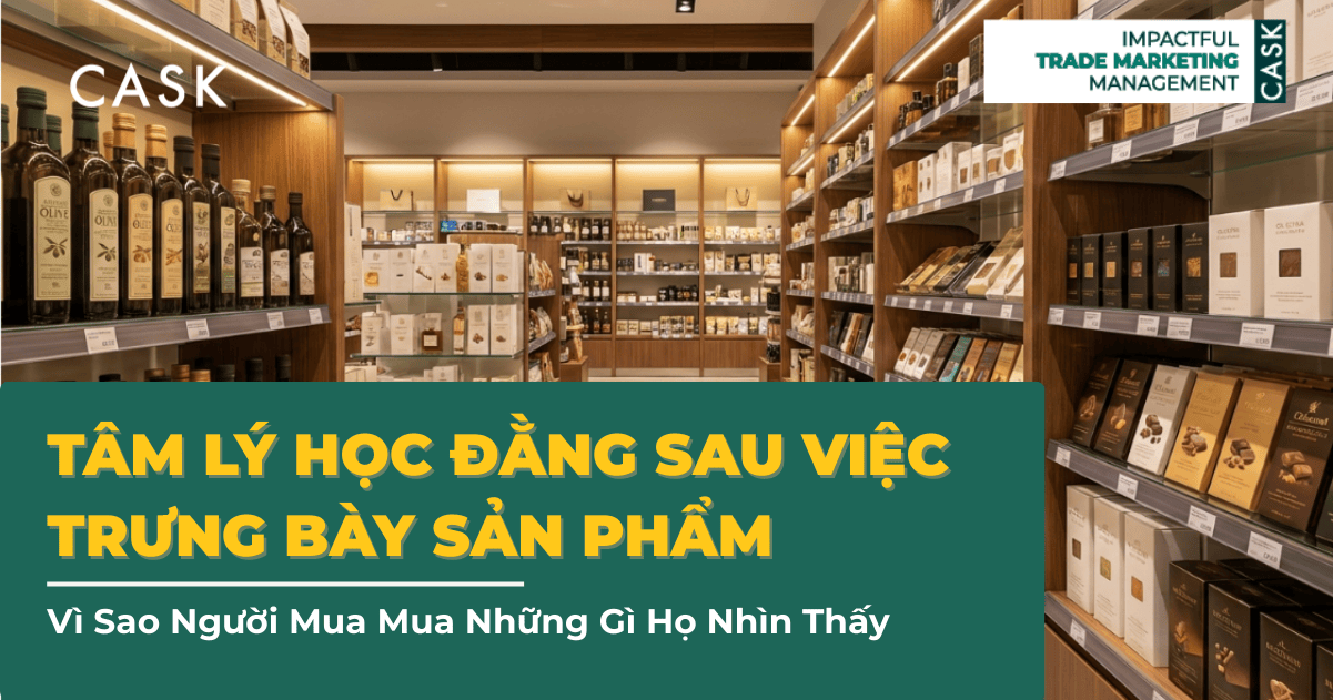 Tâm Lý Học Đằng Sau Việc Trưng Bày Sản Phẩm: Vì Sao Người Mua Mua Những Gì Họ Nhìn Thấy