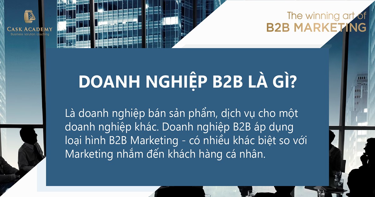 B2B MARKETING LÀ GÌ???