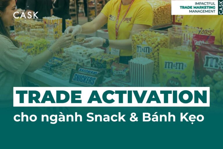 Trade Activation cho ngành Snack & Bánh Kẹo: Display, Impulse & Tết