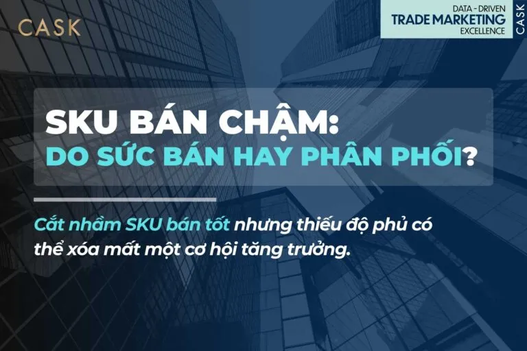 SKU bán ít chưa chắc yếu: Đừng vội cắt khi chưa xem độ phủ