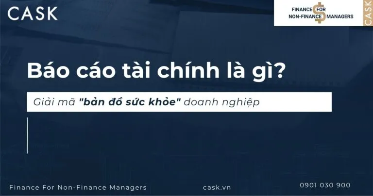 báo cáo tài chính là gì