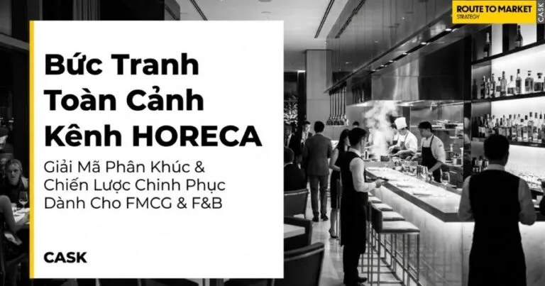 bức tranh toàn cảnh kênh horeca