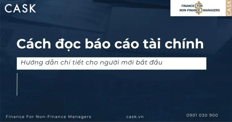 cách đọc báo cáo tài chính