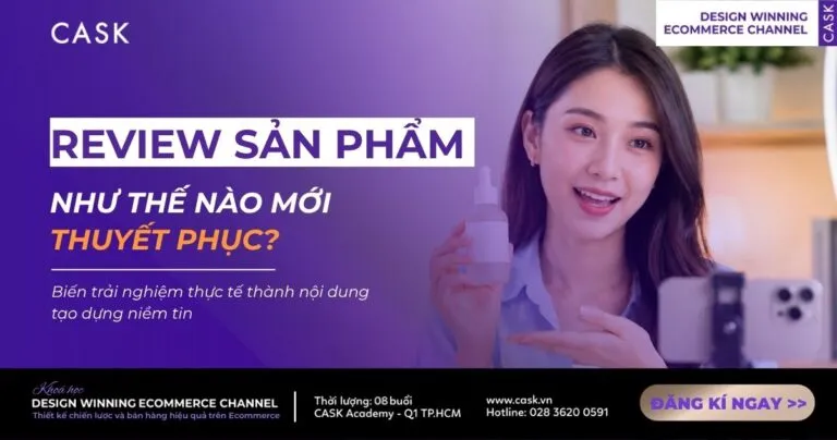 review sản phẩm tạo dựng niềm tin