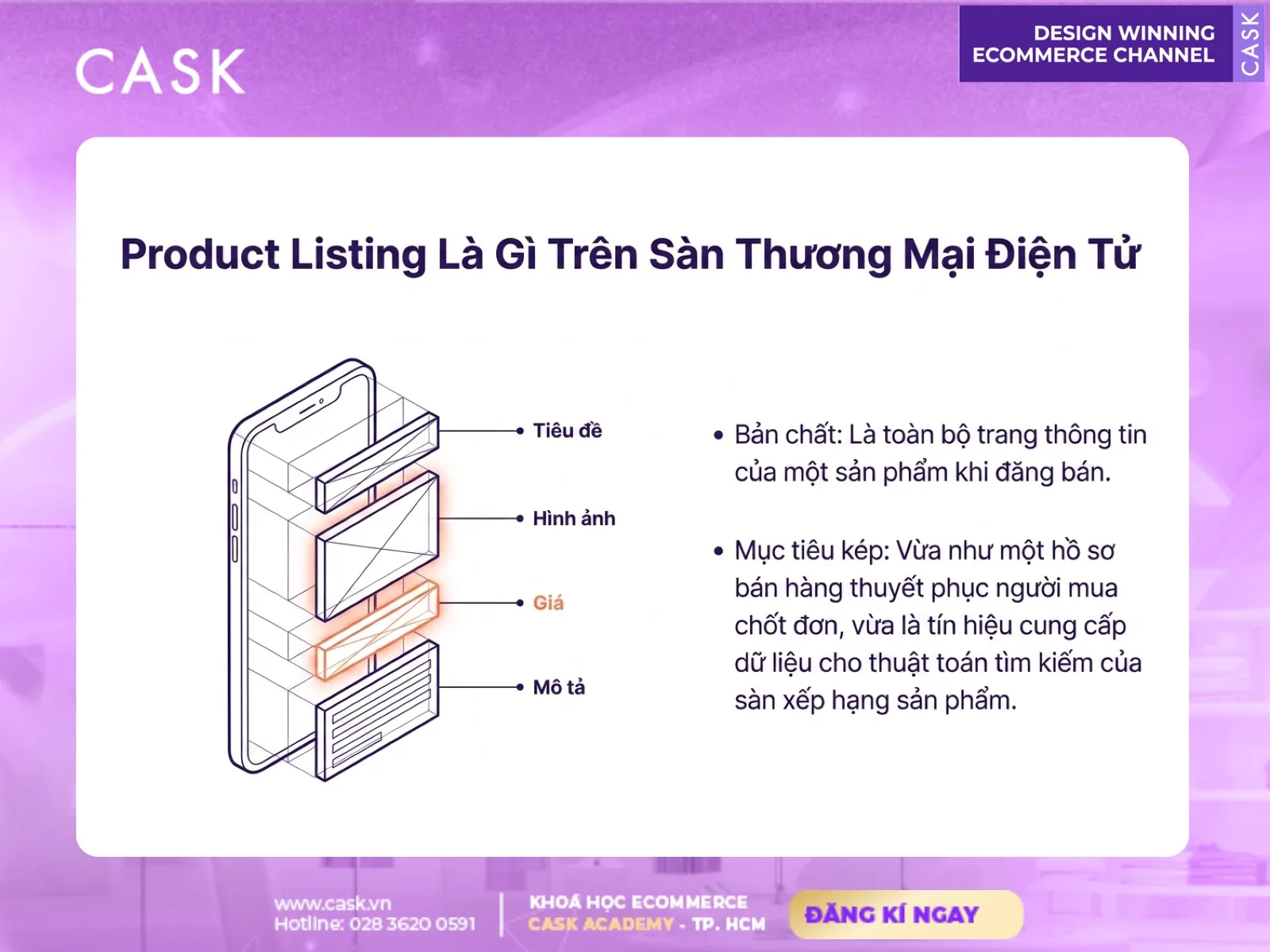 cách tạo product listing