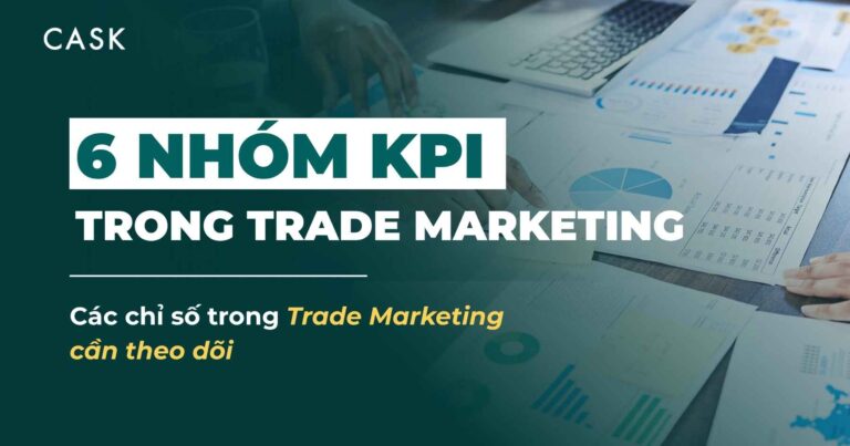 bìa bài viết sáu nhóm KPI Trade Marketing