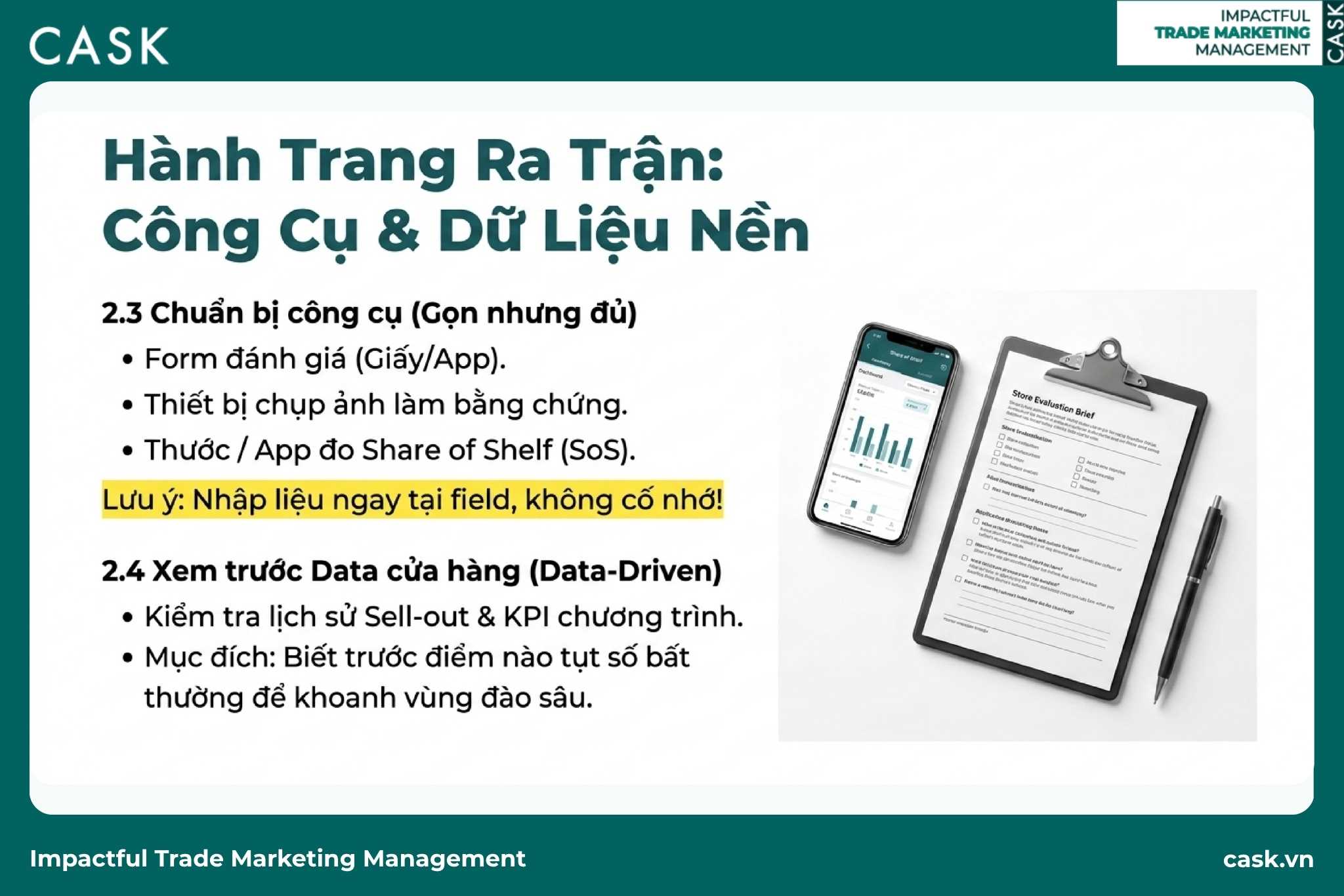 công cụ và data nền trước chuyến đi