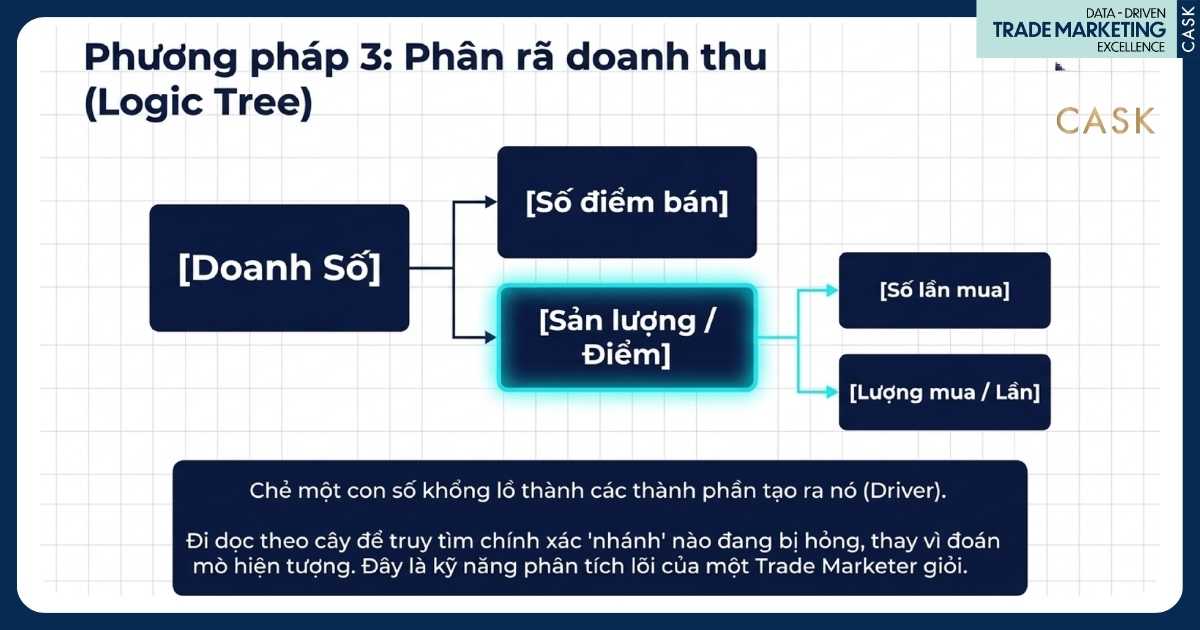 phân rã theo logic tree