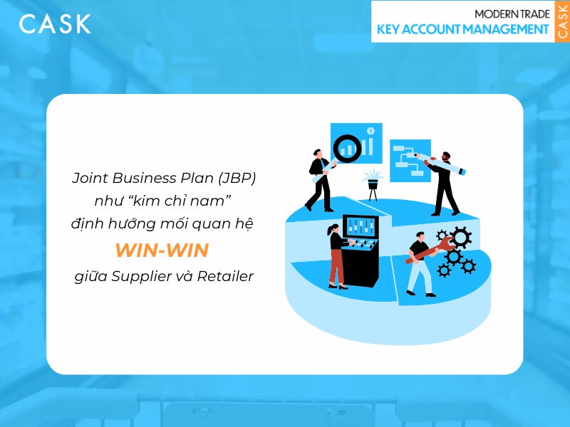 Jbp là kim chỉ nam giữa supplier va retailer