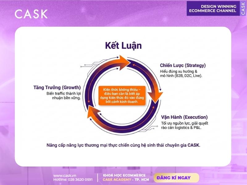 kết luận chiến lược kinh doanh ecommerce