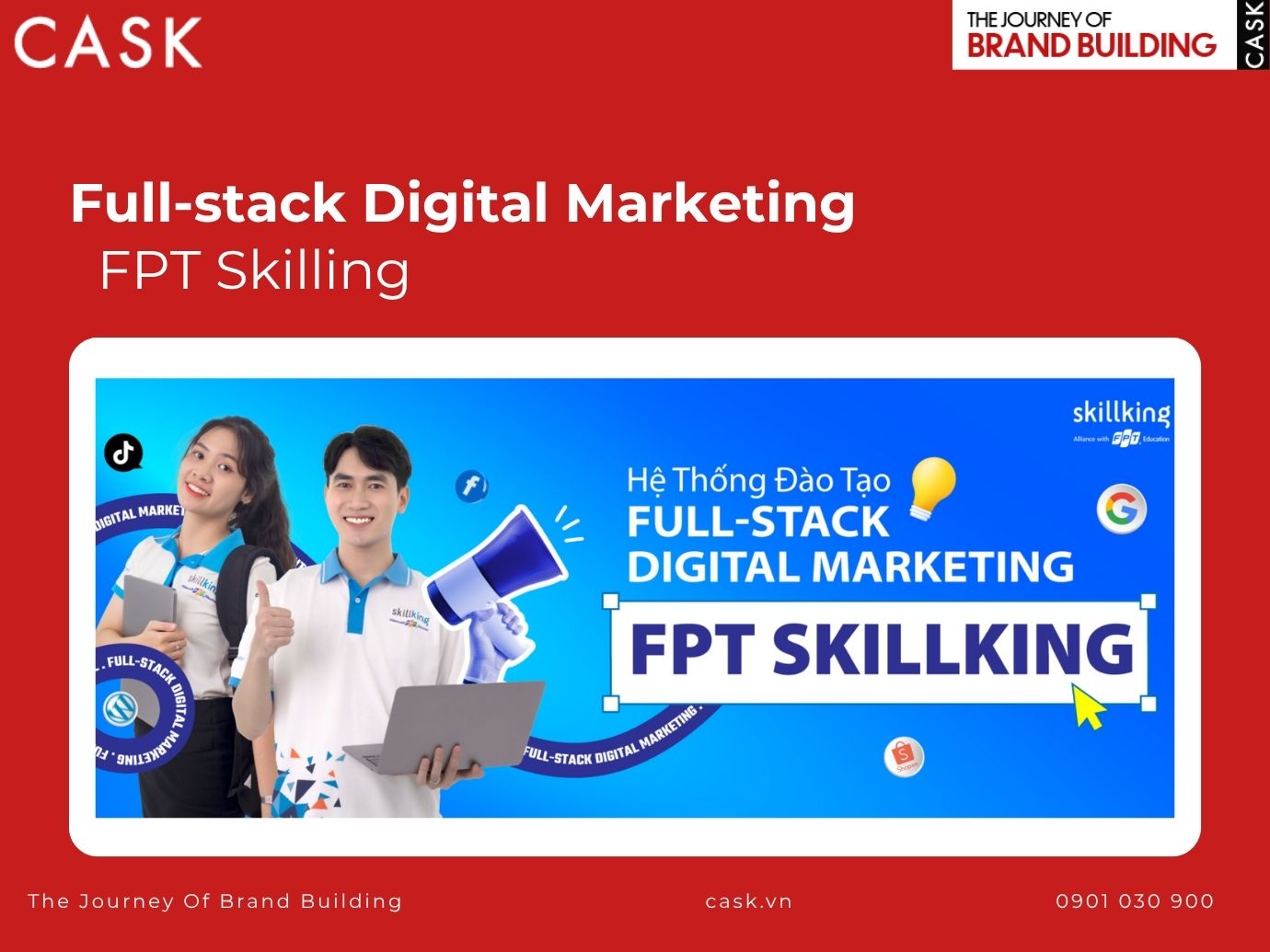 khóa học full-stack digital marketing của fpt skilling