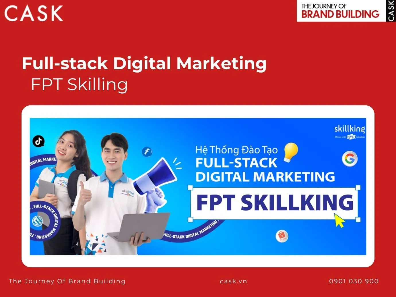 khóa học full-stack digital marketing của fpt skilling