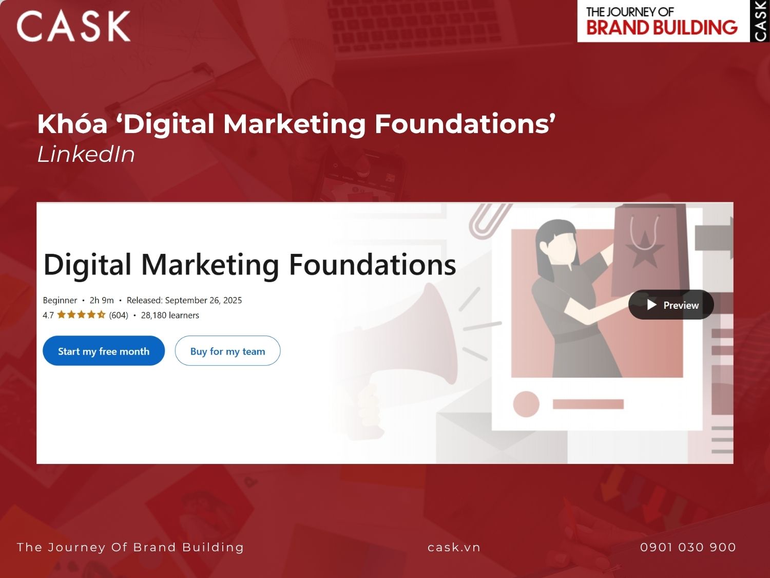 khóa học digital marketing foundations 