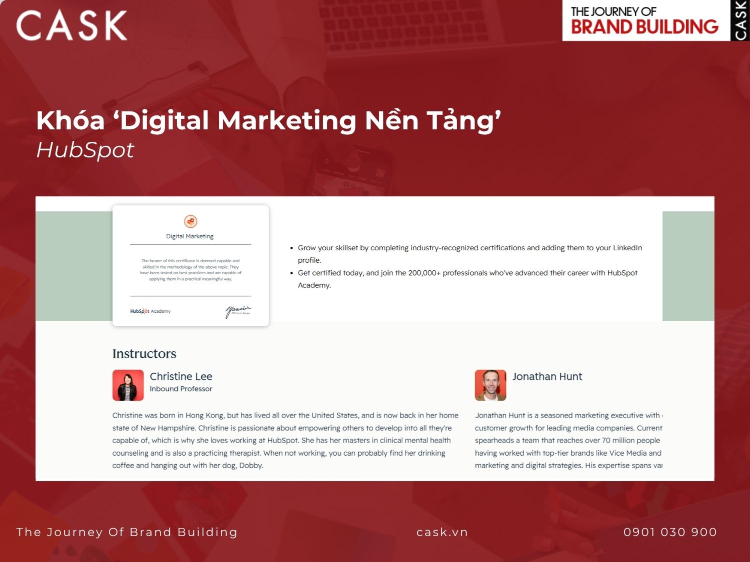 khóa học digital marketing nền tảng