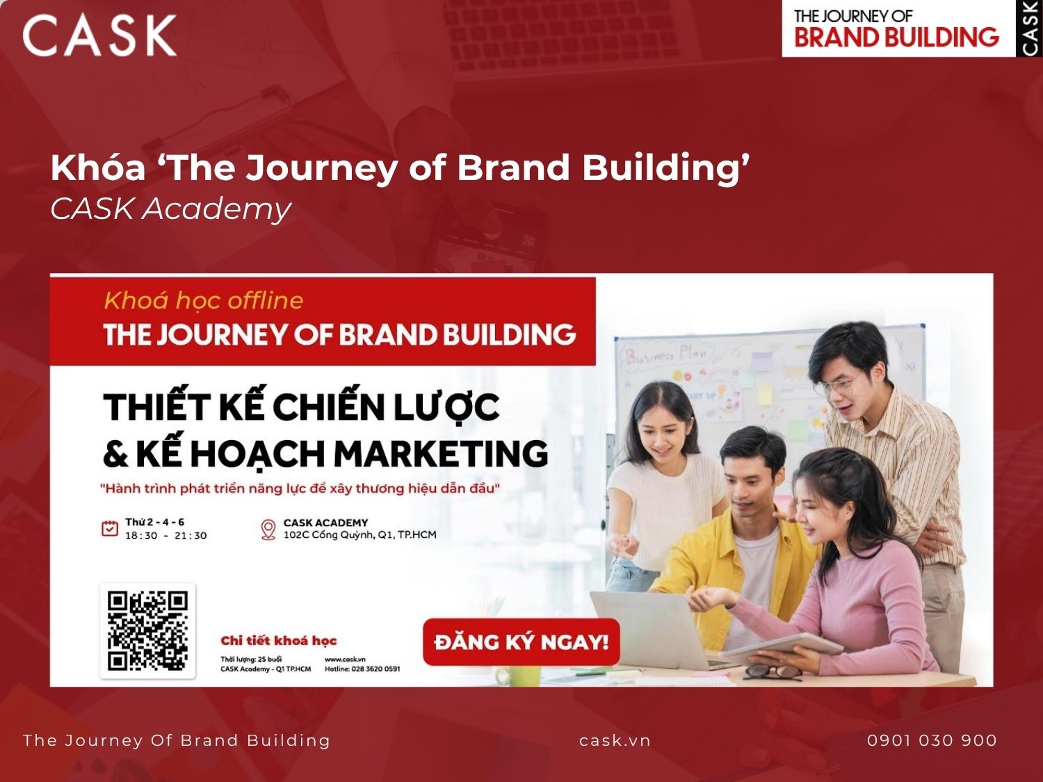 khóa học marketing tại cask