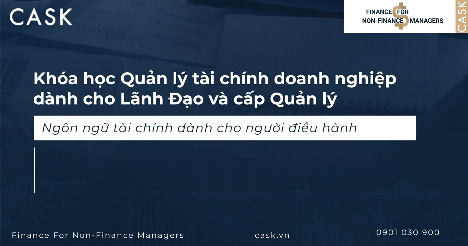 khóa học quản trị tài chính doanh nghiệp