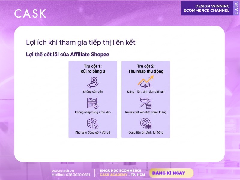 lợi ích khi làm affiliate shopee