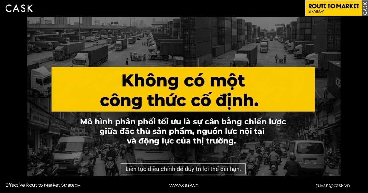 mô hình phân phối tối ưu không có công thức cố định