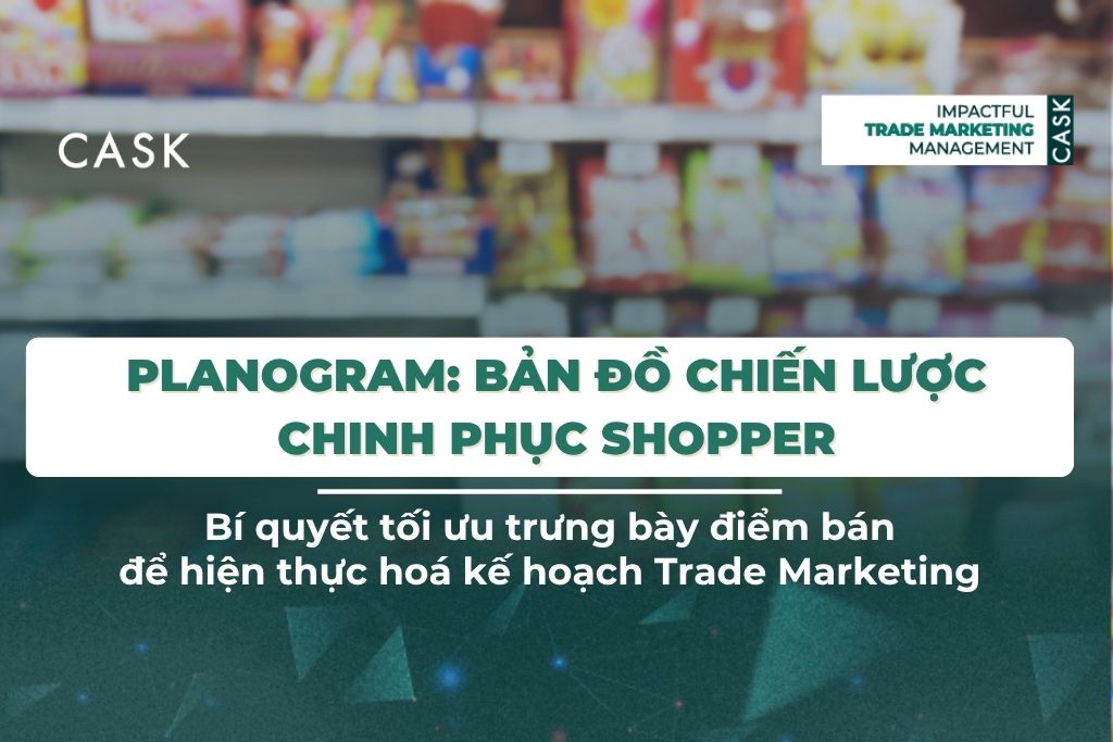 Planogram là gì? Cách đọc, triển khai & tối ưu trưng bày kệ hàng tại điểm bán