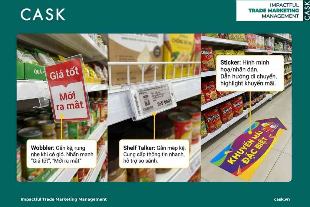 Mẫu thiết kế POSM sáng tạo giúp sản phẩm nổi bật giữa môi trường FMCG khốc liệt