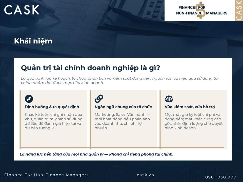 quản trị tài chính doanh nghiệp là gì