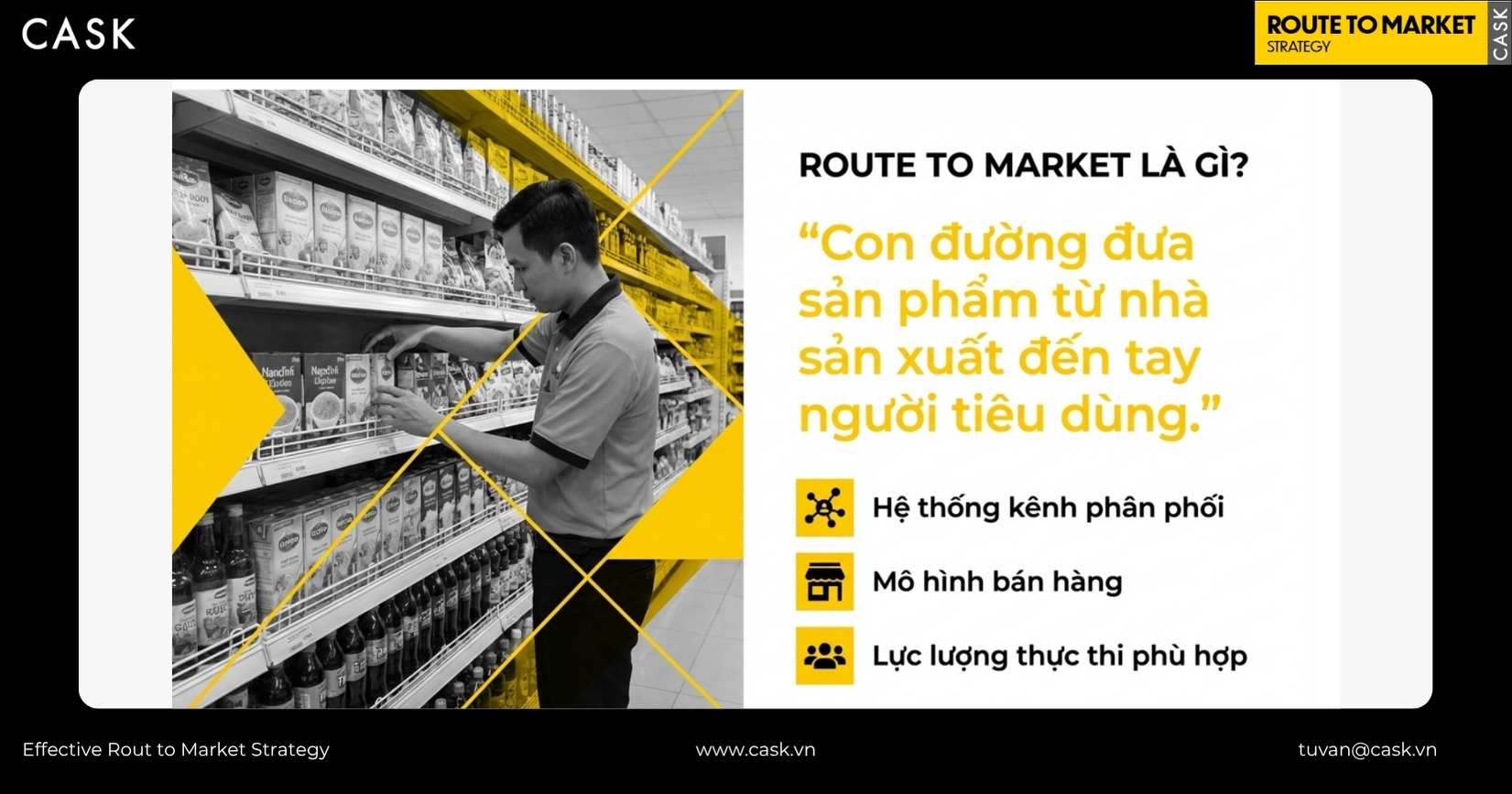 Sơ đồ các mô hình phân phối RTM phổ biến: Trực tiếp, gián tiếp và mô hình hỗn hợp