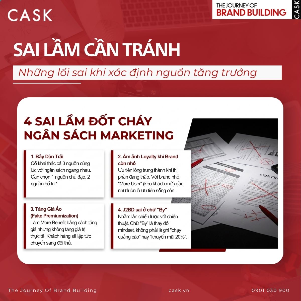 sai lầm thường gặp khi xác định nguồn tăng trưởng