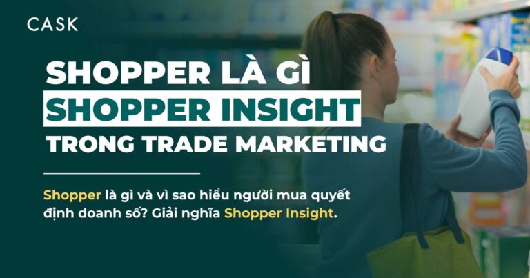 Shopper là gì? Shopper Insight trong Trade Marketing